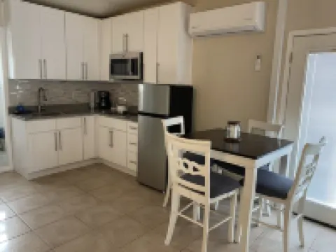 Feel like in home in this beautiful guest casita with mountains views.