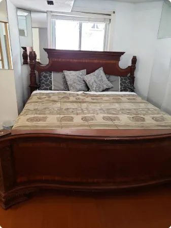 one bedroom private walkout basement with 1 parking spot. NOT LUXURY