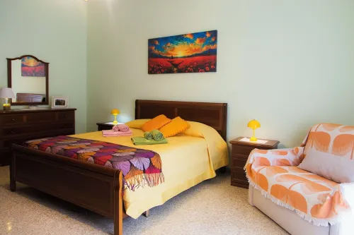 At Rosanna's home in Tivoli home to two world heritage sites.