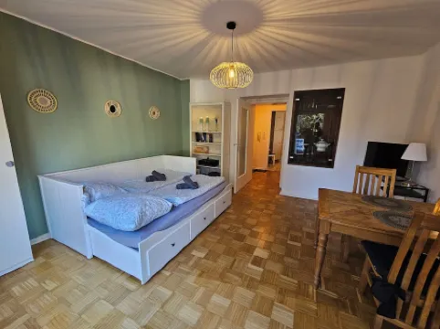 Cozy garden apartment on Bad Wilhelmshöhe