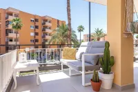 Luxury 6 persons beach apartment with sea view Javea Arenal
