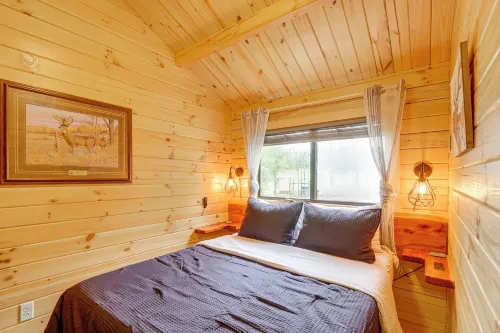 15 Mi to Blue Ridge: Forested Cabin w/ Decks! - 3-Star