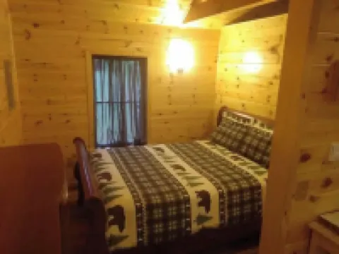 Located in the Finger Lakes a cabin in the country w/ trails & fishing