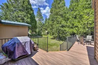 Secluded Camp Connell Home w/ Deck + Fireplace! - 3-Star