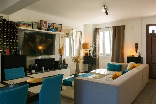 Comfy room with sea view in Villa private pool - Homestays