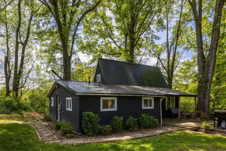Lake View Hot Tub Modern A-frame