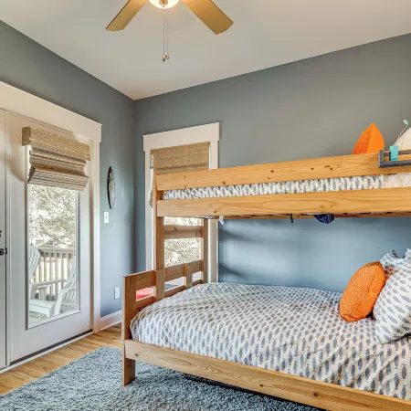 Spacious Coastal Gem on Oak Island 100 Yds to Sand