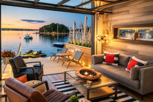 Seacliff- Luxury Halifax Waterfront Paradise -Pool, Hot Tub, Wharf & Boathouse - 民宿