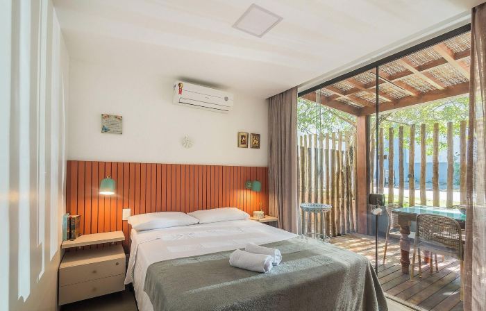 House w/ Balcony and 2 Bedrooms - Imbassai Sov0002