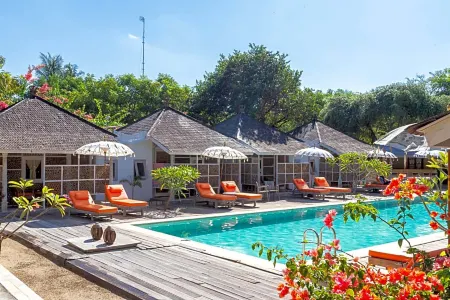 Les Villas Ottalia Yoga & Diving, Gili Meno Отели рядом с достопримечательностью «Гили Мено»