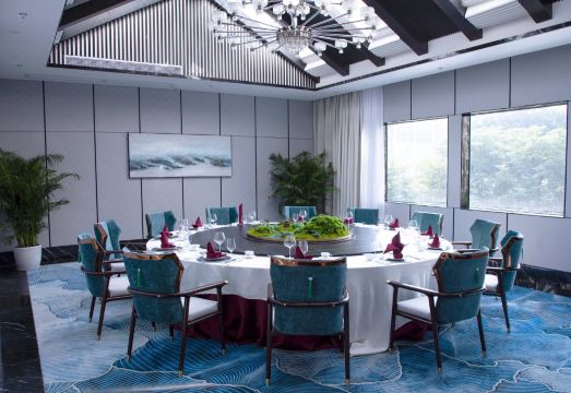 조식 뷔페 전경