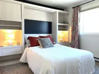 Modern Loon Ski Escape • Deck + Family Space