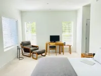 Newly built, light soaked designer Ann Arbor home.