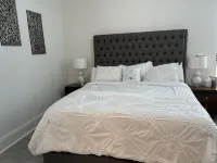 Serenity Pines, one bedroom, one bathroom apartment with full kitchen and garage