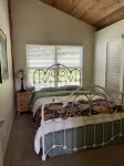 The ocean meets the meadow at the forest's edge. Private beach. Soak under stars