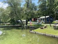 Waterfront, Rustic Cabin, Great Swimming, Own Dock, Raft