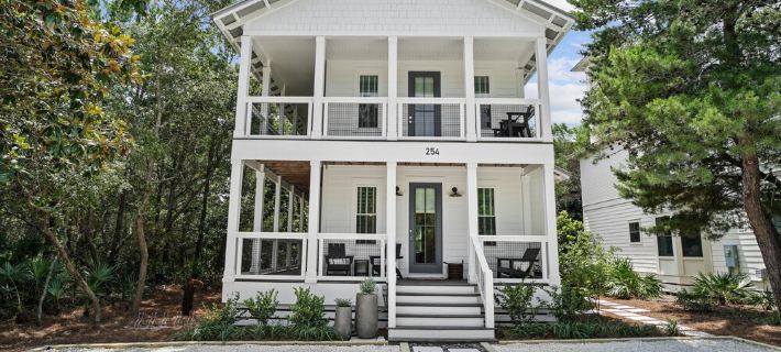 30A Blue 3Br-3BA -3 Min Walk to Public Beach-Golf Cart Option-Pool 월턴 카운티 호텔