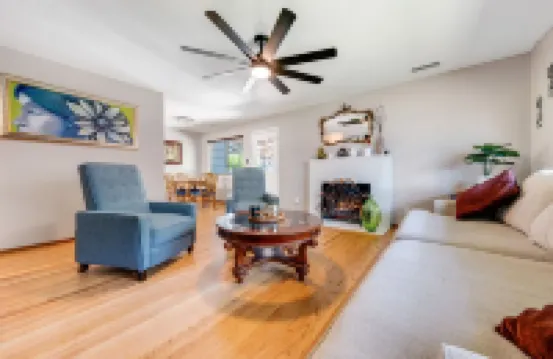 Charming 2-Bedroom Home with a Dedicated Office and Beautiful Backyard