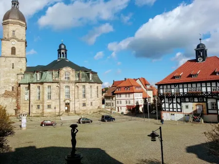 Cozy log cabin by the forest with large garden
