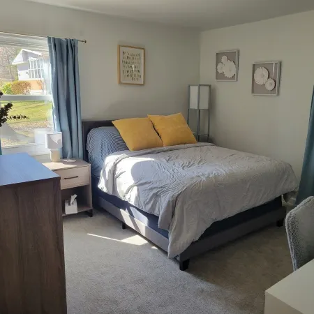 Bright, Modern Park Forest Home, 2.5m to Penn State! Breakfast included.