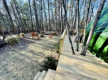 Charlotte Glamping Dome- Fawn and Fern Hideaway