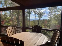Cozy Comfort meets Luxury Amenities in Mountain-View Retreat w 3 brms & 3 frplcs