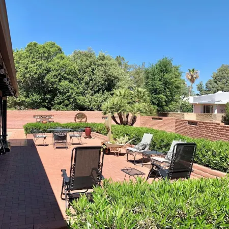 This Southwestern Retreat has room for your family and friends to gather!