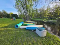 Bear Lodge, Fantastic Views Of Partridge Lake Fremont Wisconsin Wolf River