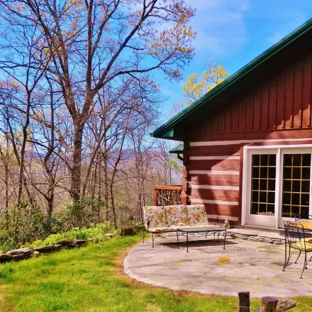 Wi-Fi PRIVATE Cabin in town Black Mountain Montreat FAST to Asheville WOODS