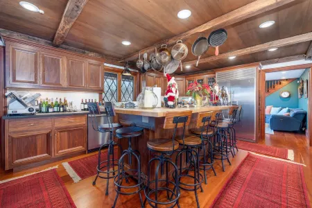 Swiss Chalet amidst sixteen acres in Litchfield Hills surrounded by land trust