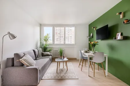 Appart Cosy - Comme à la Maison - Saint-étienne. Garage et Deux Balcons