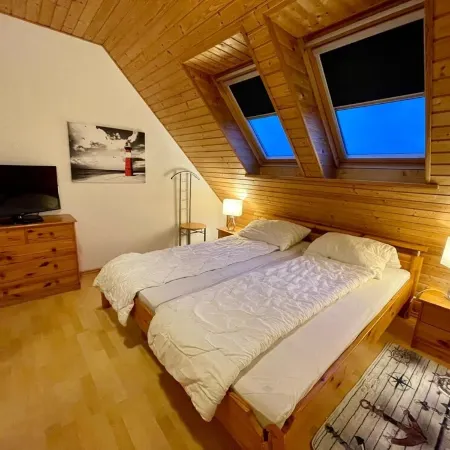 Vacation home Backbord quietly located large terrace only 300m to the green beach