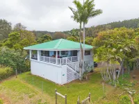 Tranquil Ocean View Cottage: Your Idyllic Escape at Waipio Valley, Big Island HI