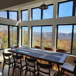 Modern 5 Bedroom Retreat w/ Mountain Views.  Sauna + Wood Fired Pizza Oven!