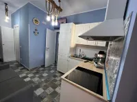 House Aurora Volcano Island