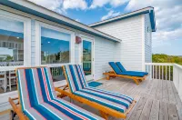 Sunset Bliss - Ocean Views, Two Golf Carts, Screen Porches 禿頭島住宿飯店
