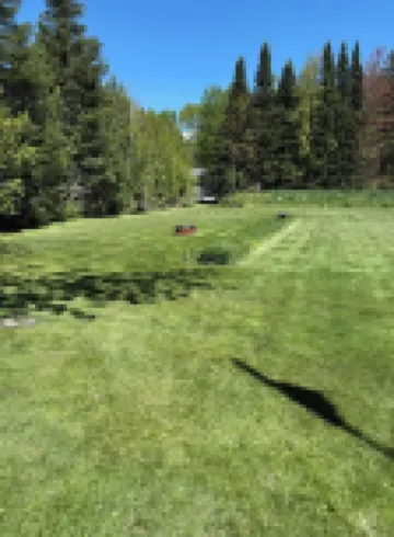 Private Cottage on Manistee Lake with beautiful lake views and sunsets.