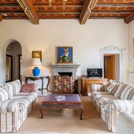 Villa Montegattoli with Panoramic Pool