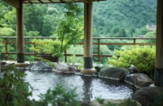 山中温泉 花紫