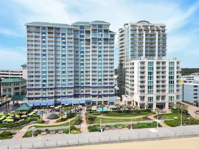Hilton Vacation Club Ocean Beach Club Virginia Beach 크로탄 비치, 버지니아 주변 호텔