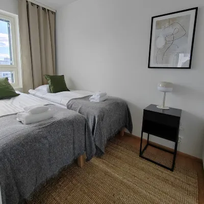 Forenom Serviced Apartments Oulu Lekatie Hotels near Arina areena