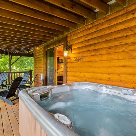 Eagle Nest Lodge Hot Tubs Mountain Views