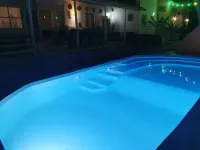 Boho Sisi Retreat - Poolside Oasis Garden Charm Hotels in Vrachasi