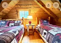 Cozy Log Cabin Fully Stocked 1.5 Garage Sleeps 7 Utv Route