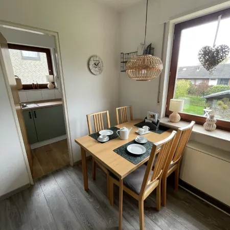 Vacation apartment "Teekanne " on Borkum, close to nature near the Greunen Stee