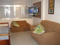 Apt 2 qtos, Wi-Fi, 2 bathrooms, fte beach w / panoramic view, Gonzaga (channel 3)