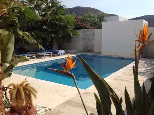 Modern villa with wifi private pool 300 m from the beach in Las Negras - 4-stjärniga