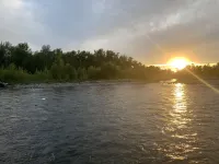 Rainbow Haven down by the Gallatin River