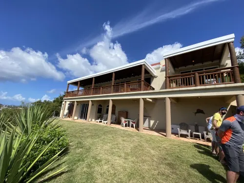 Villa DiCroce St John USVI has solar and Tesla wall batteries!!