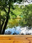 Naabsuite mit Terrasse und Naabblick